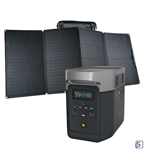 EcoFlow DELTA Max Powerstation 2016 Wh mit Solarpanel 400 W leasen